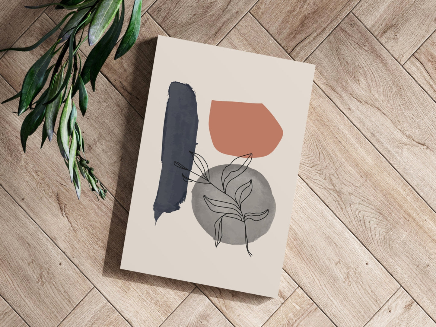 Line Art V17 Metal Wall Art