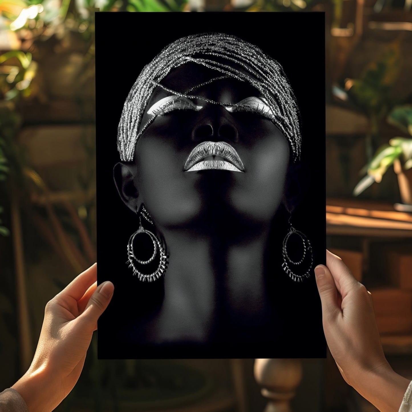 Woman Metal Wall Art