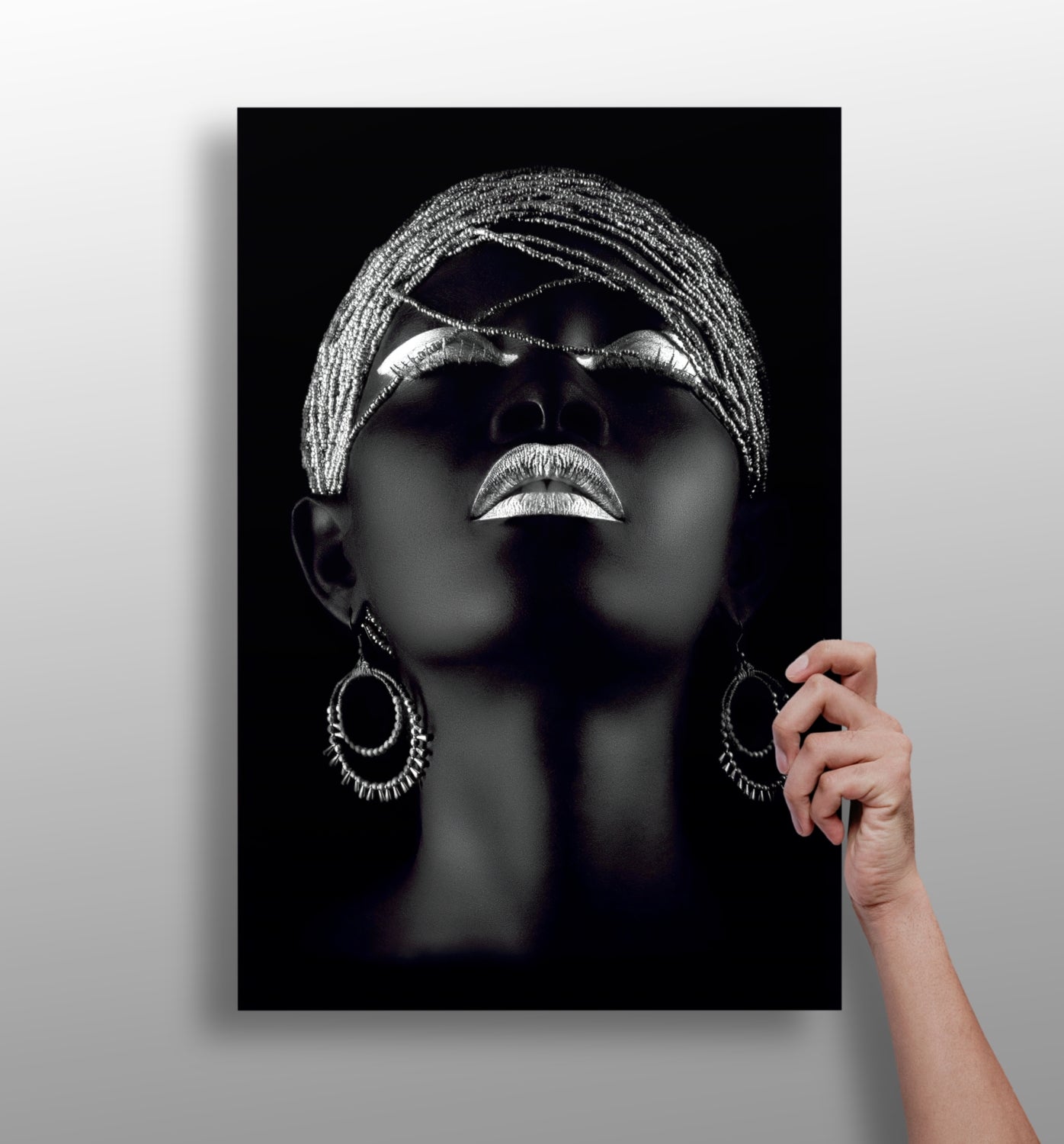Woman Metal Wall Art