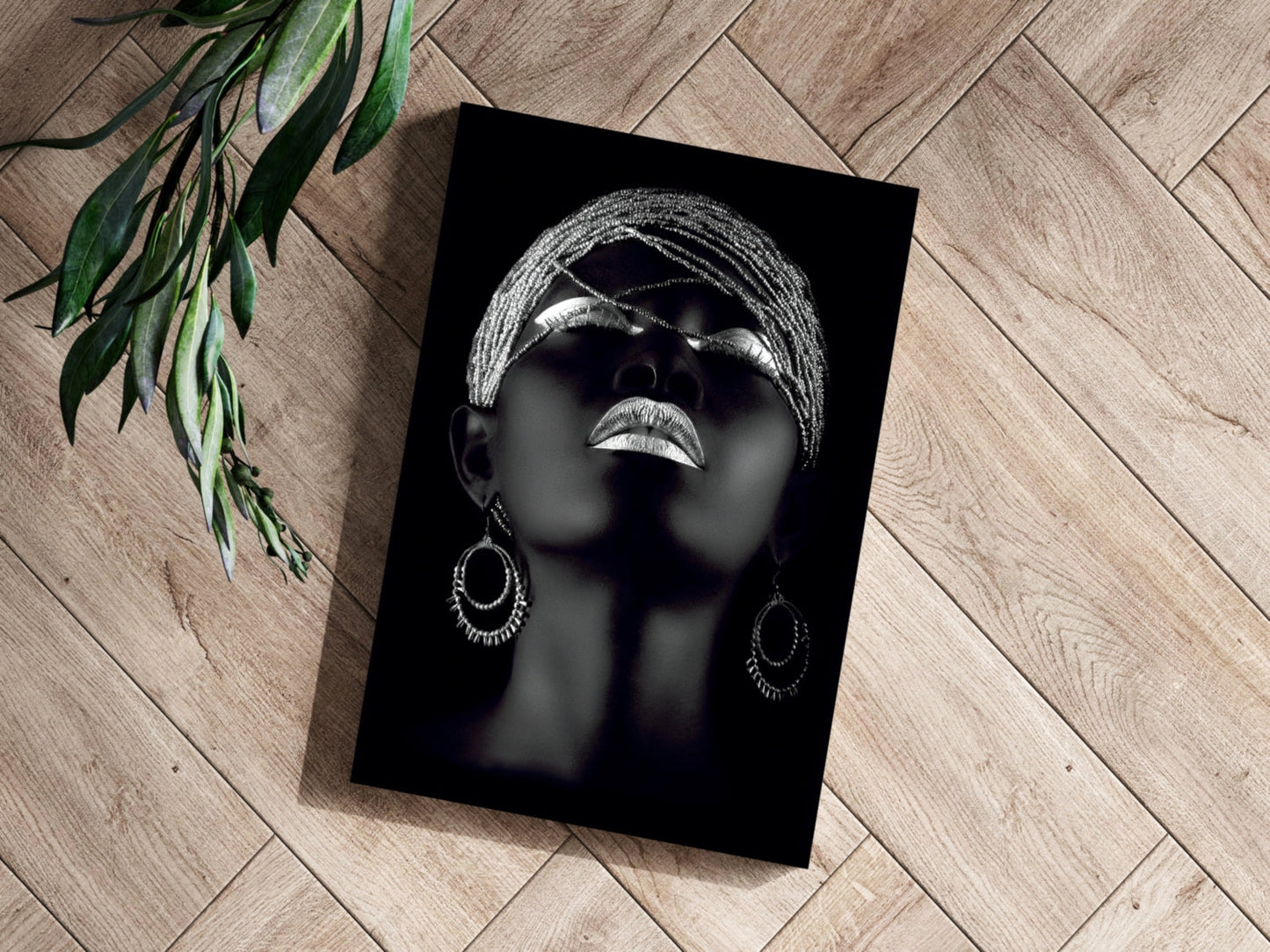 Woman Metal Wall Art