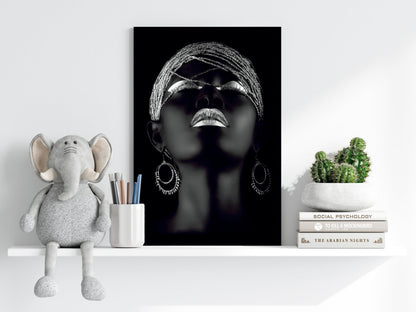 Woman Metal Wall Art