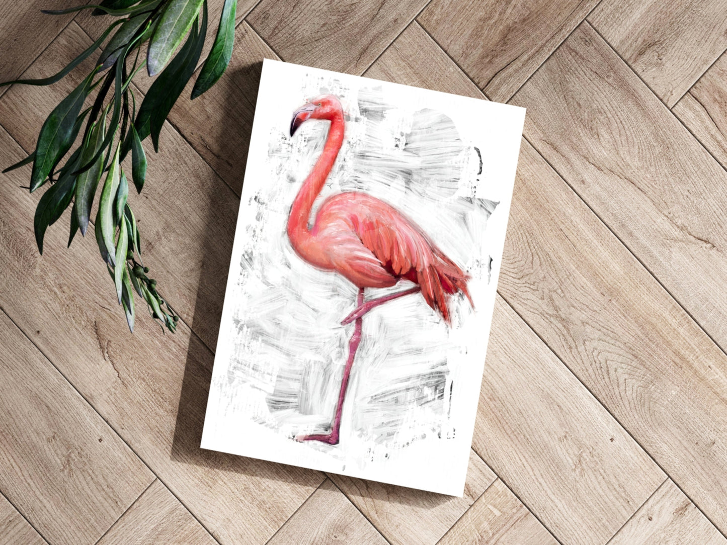 Flamingo Metal Wall Art