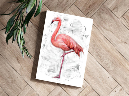 Flamingo Metal Wall Art