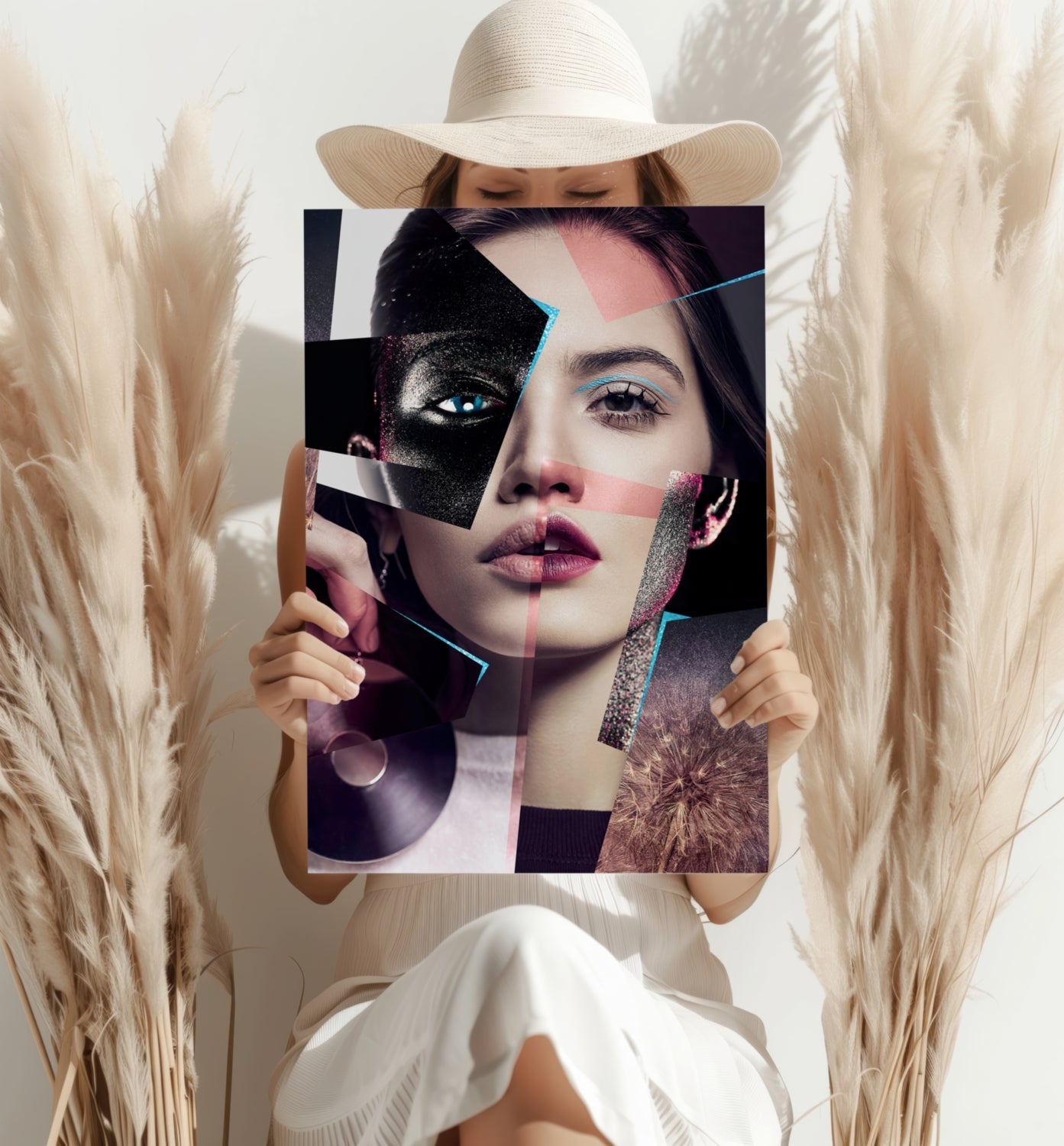 Woman Metal Wall Art