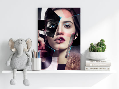 Woman Metal Wall Art