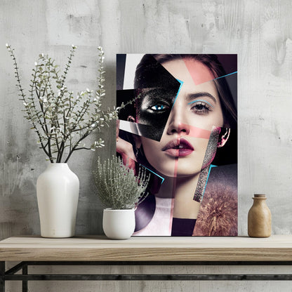 Woman Metal Wall Art