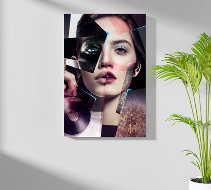Woman Metal Wall Art