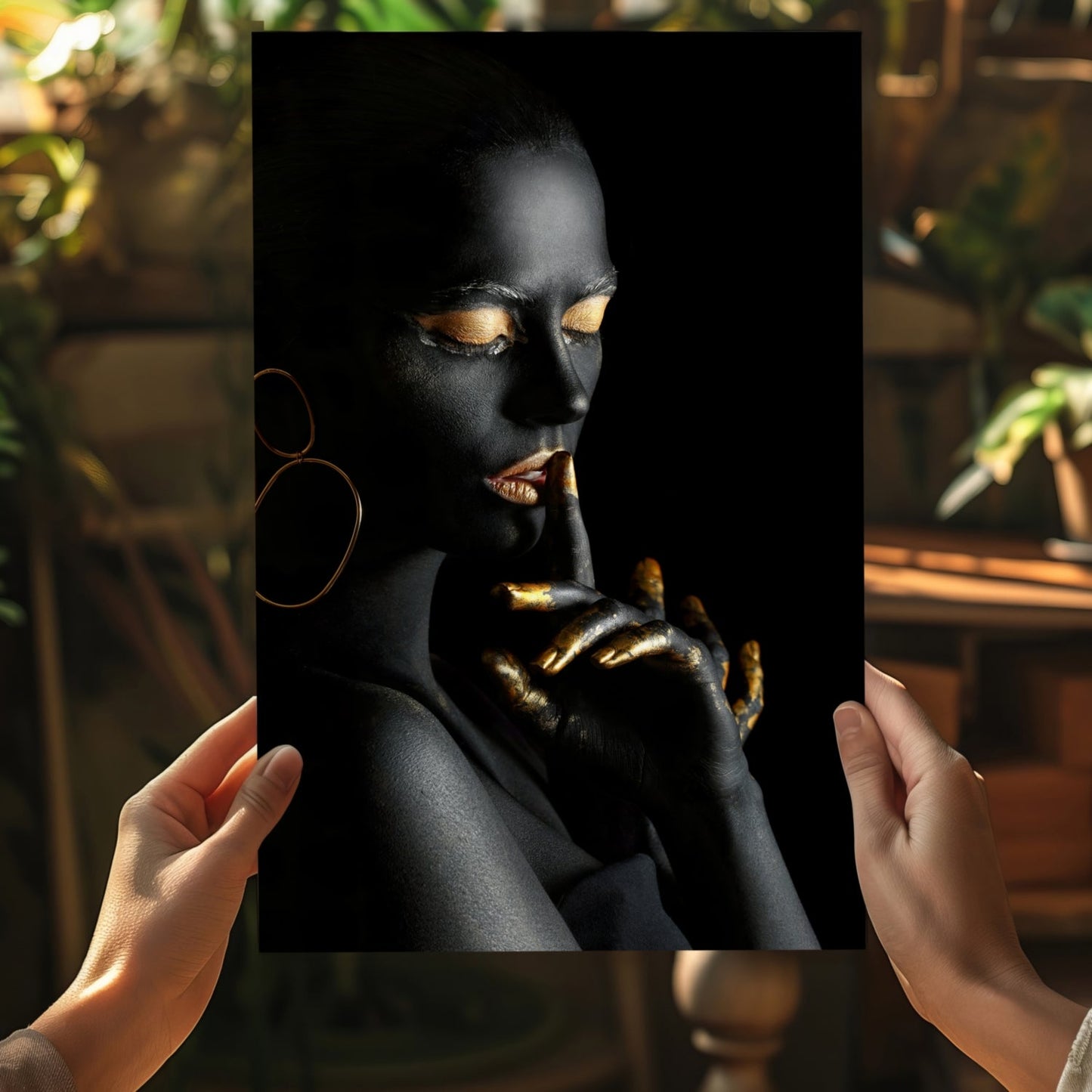 Woman Aluminum Wall Art