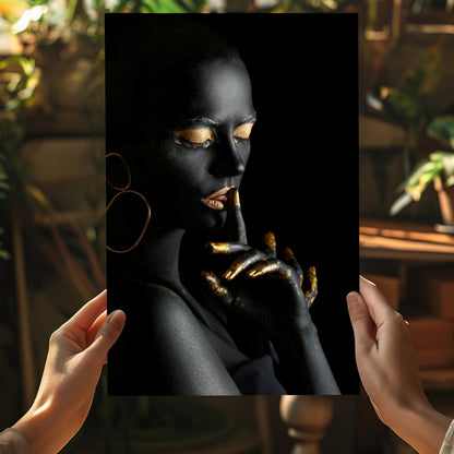 Woman Aluminum Wall Art