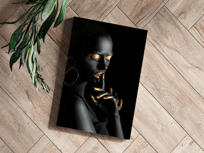 Woman Aluminum Wall Art
