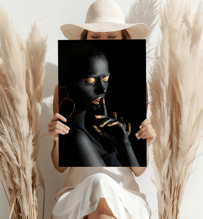 Woman Aluminum Wall Art