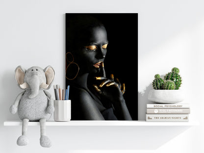 Woman Aluminum Wall Art