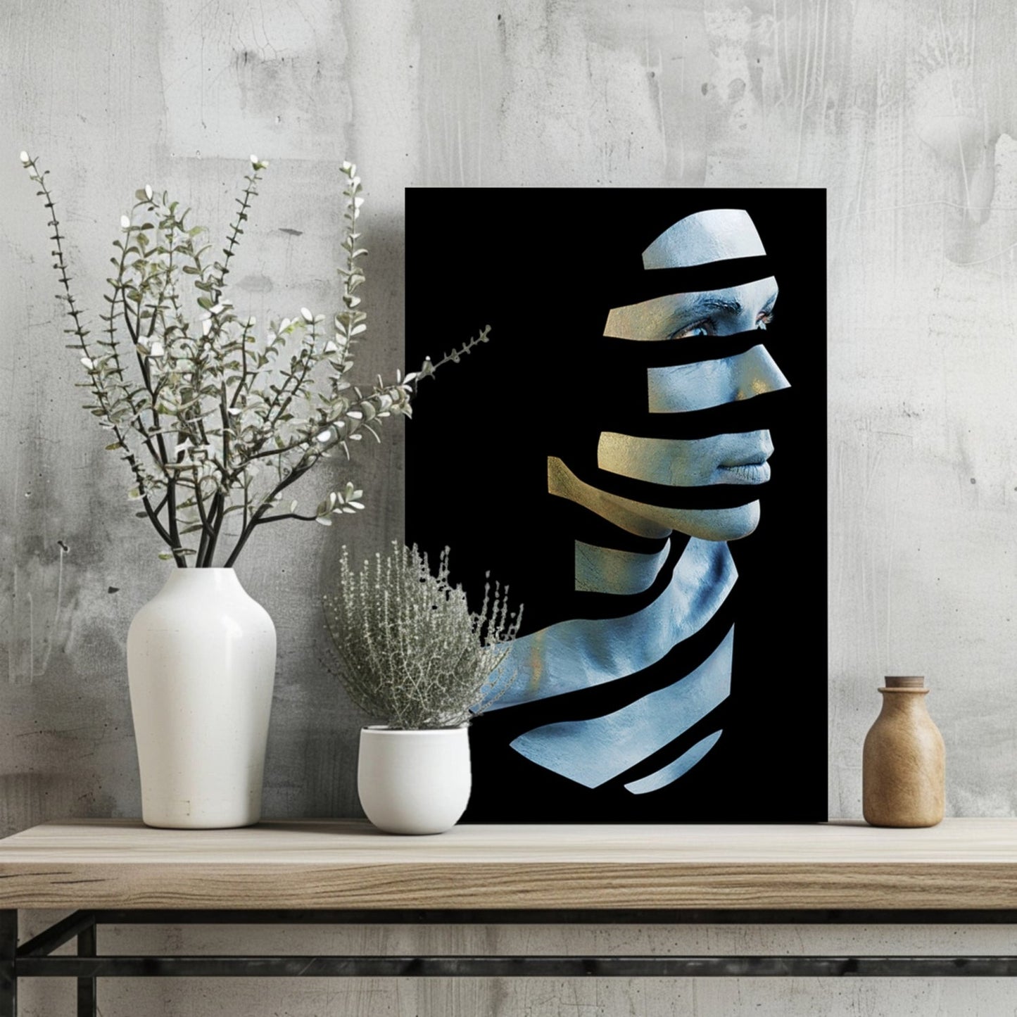 Woman Metal Wall Art