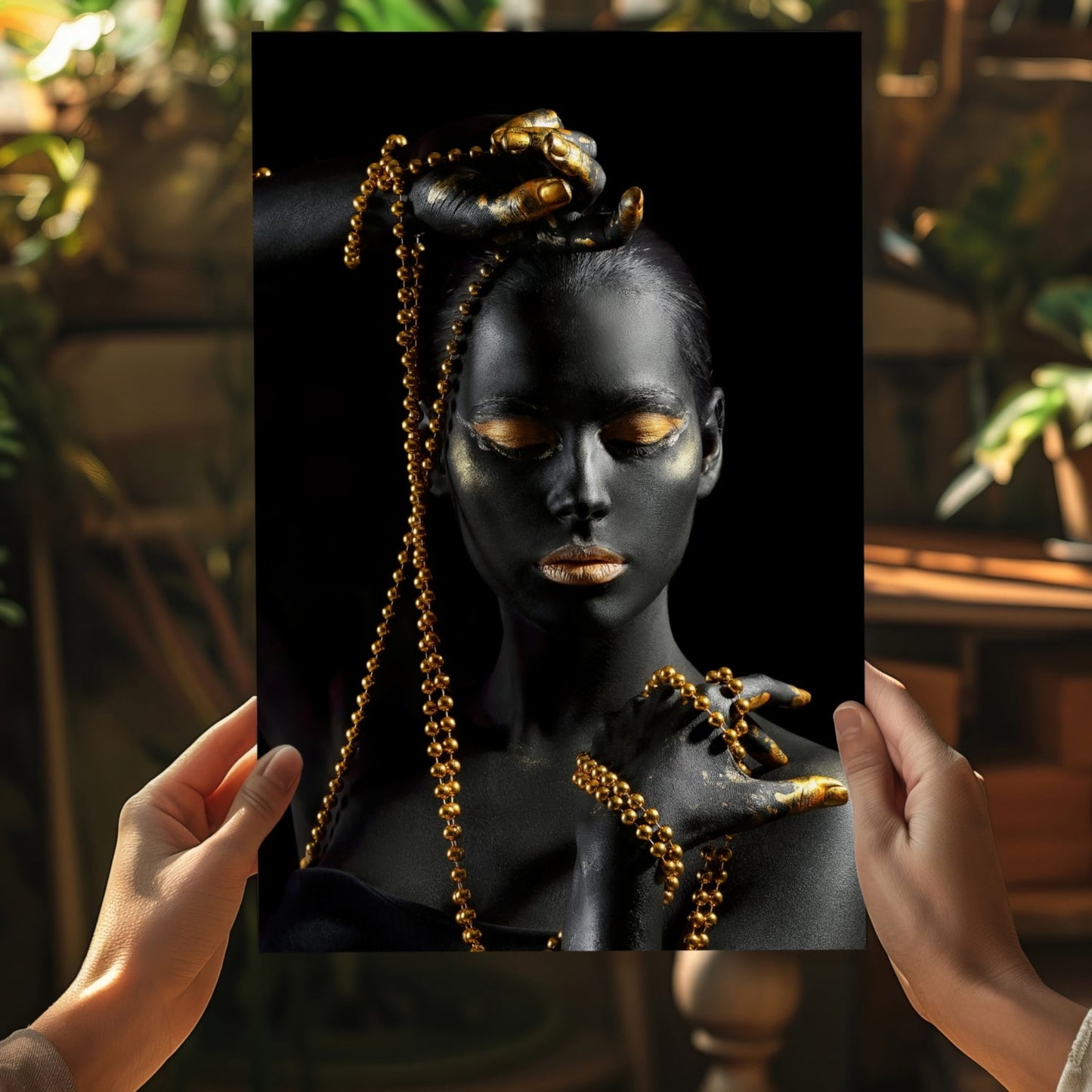 Woman Metal Wall Art