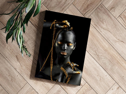 Woman Metal Wall Art
