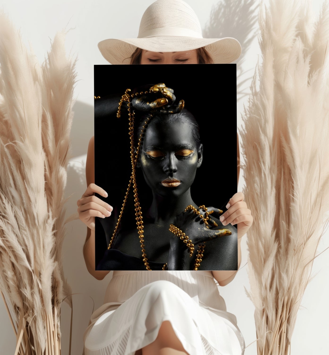 Woman Metal Wall Art