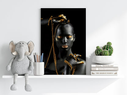 Woman Metal Wall Art
