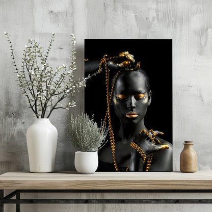 Woman Metal Wall Art
