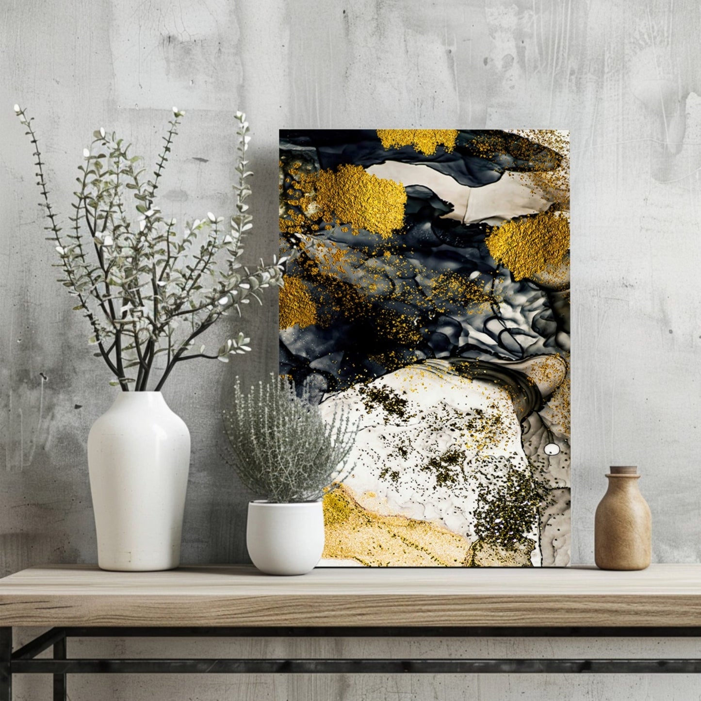Abstract Patterns Metal Wall Art