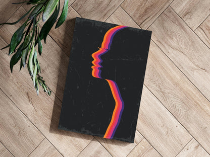 Faces Metal Wall Art