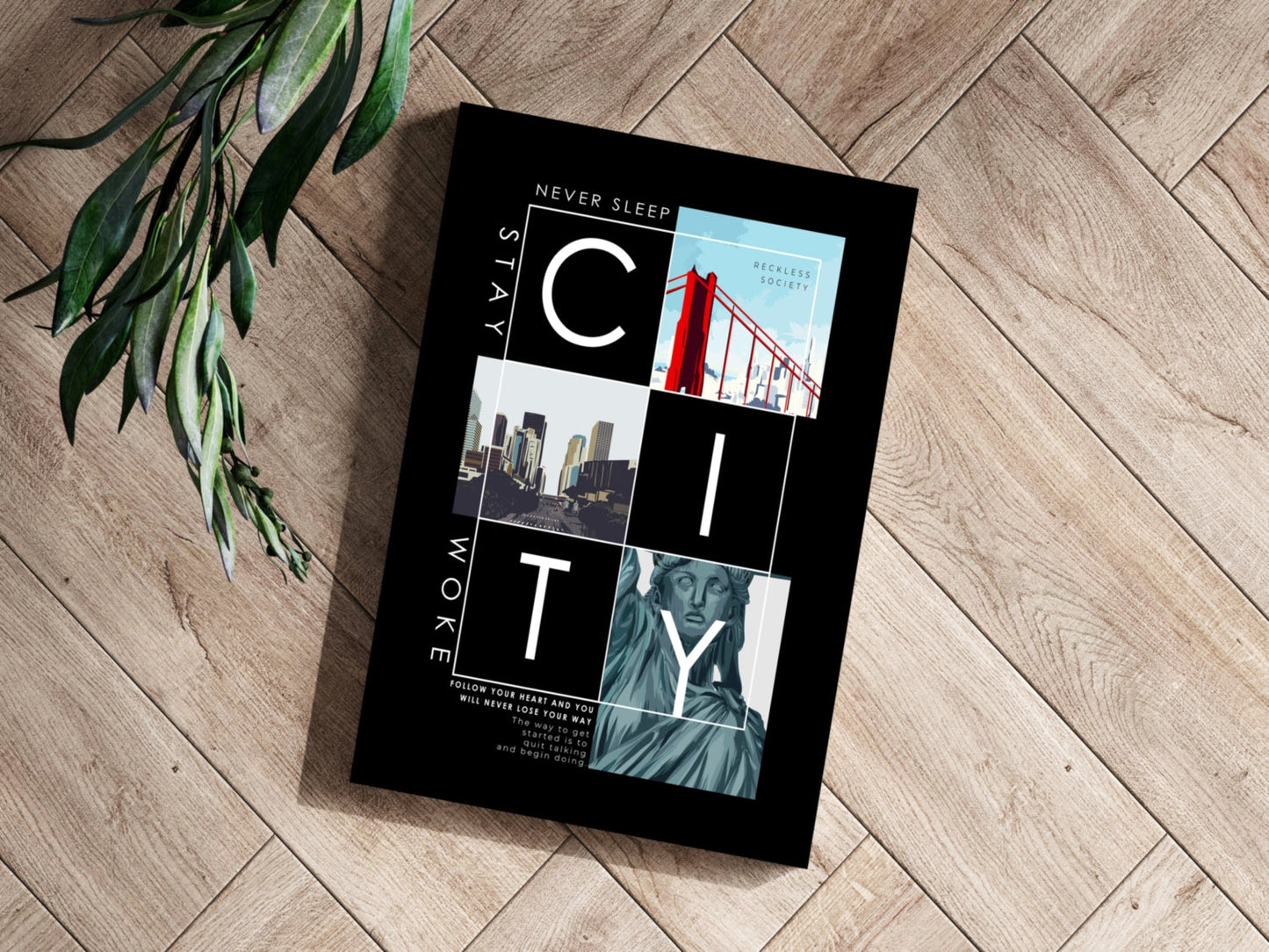 City Metal Wall Art