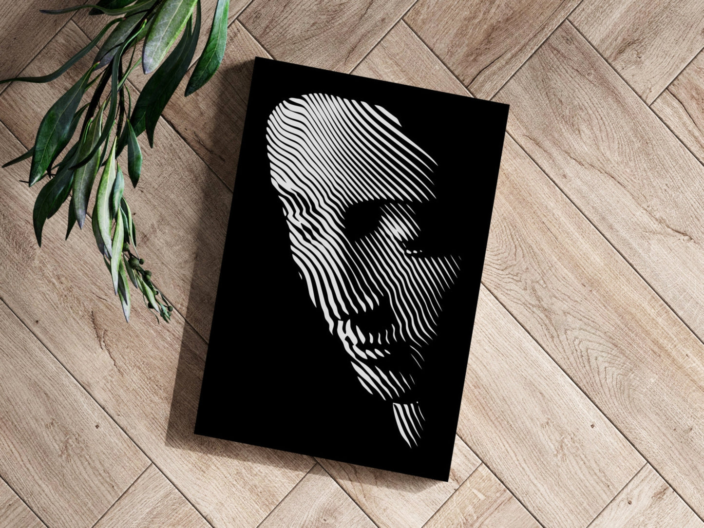 Abstract Statue Metal Wall Art