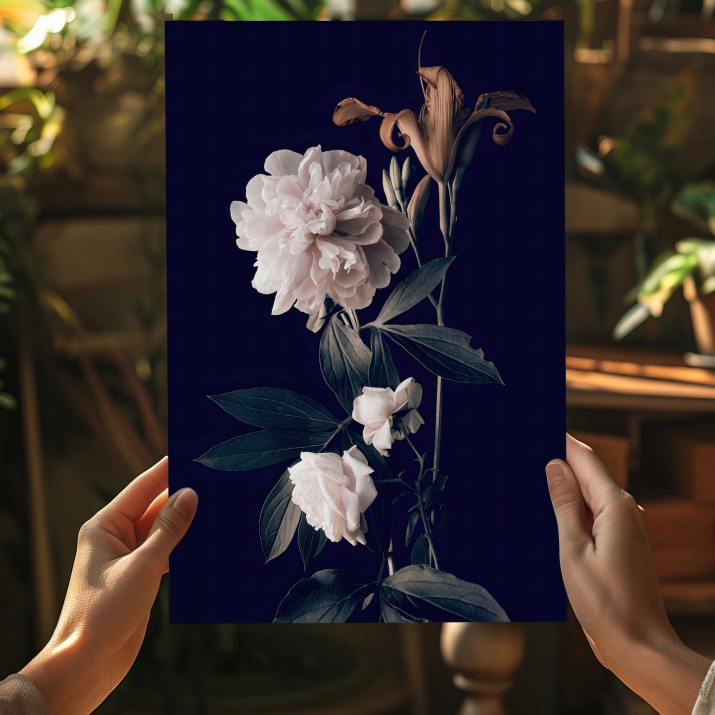 Flowers Metal Wall Art
