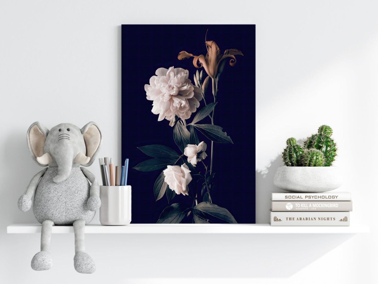 Flowers Metal Wall Art