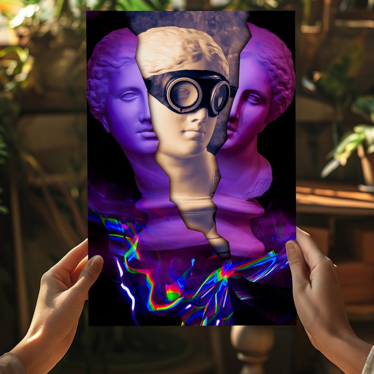 Contemporary Art Statue Metal Wall Art
