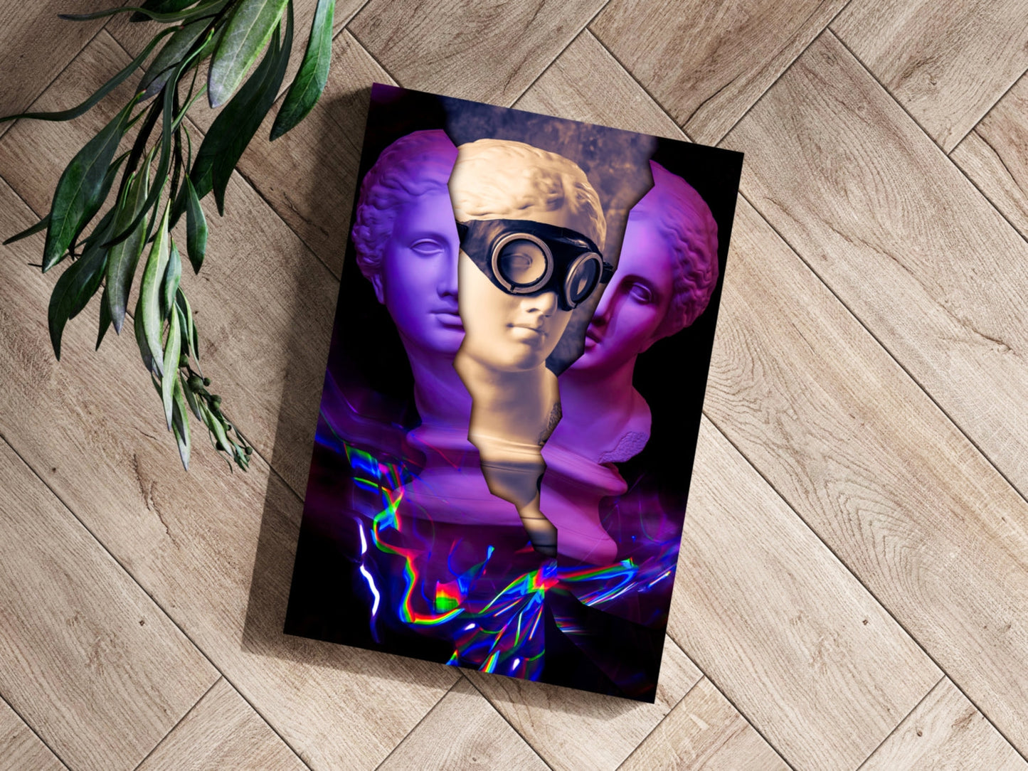 Contemporary Art Statue Metal Wall Art