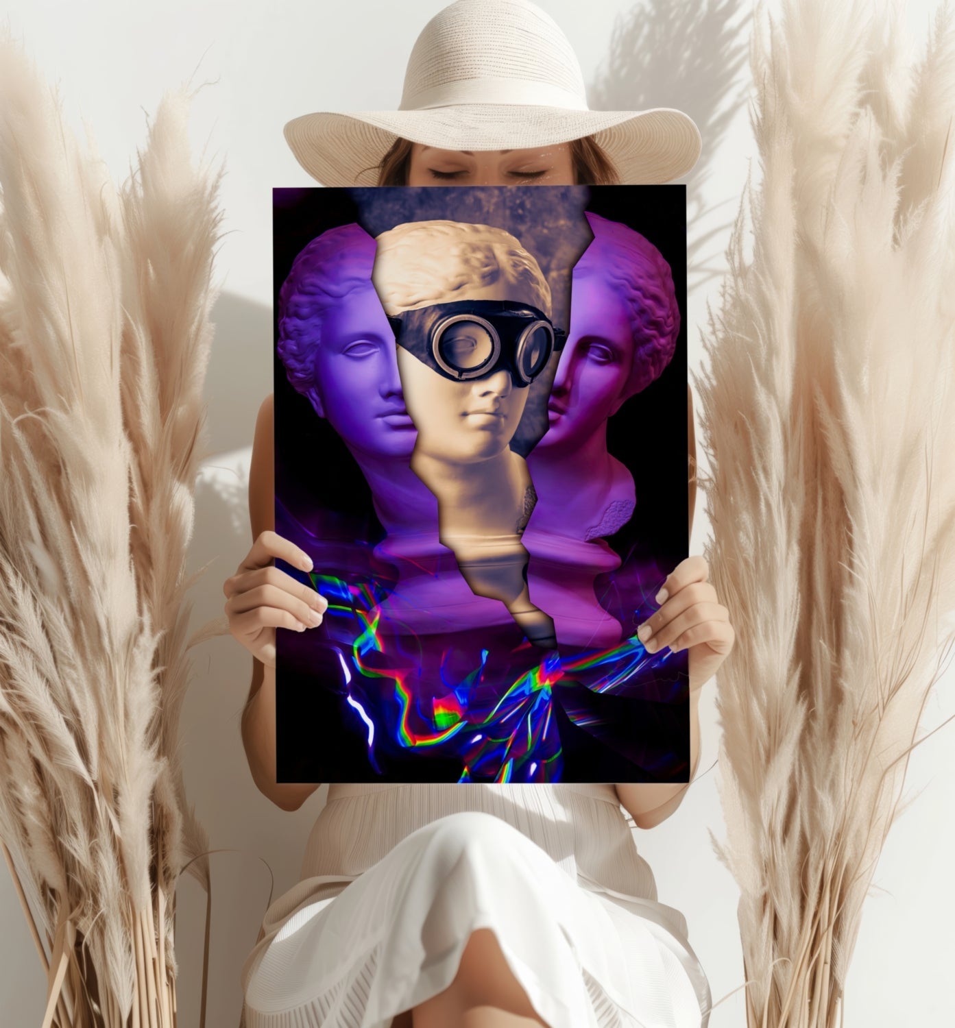 Contemporary Art Statue Metal Wall Art