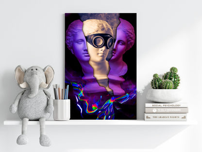 Contemporary Art Statue Metal Wall Art