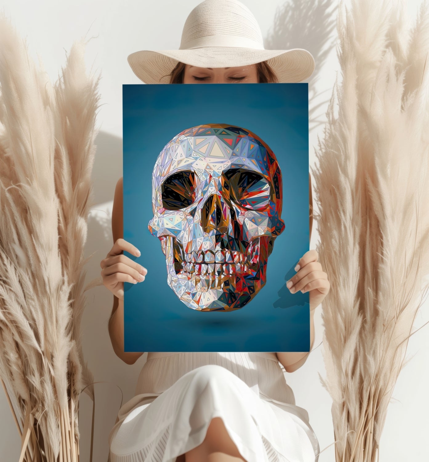 Skull Metal Wall Art