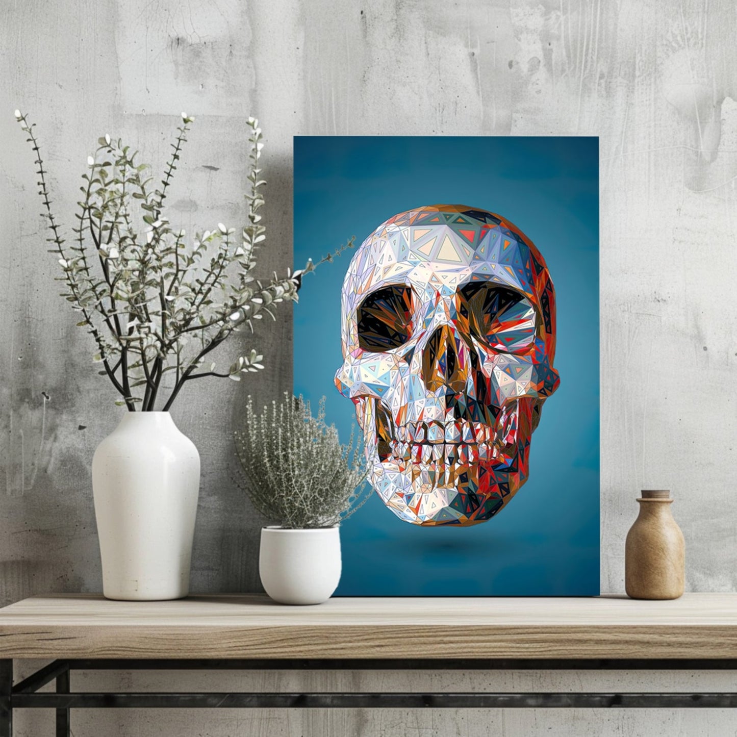 Skull Metal Wall Art