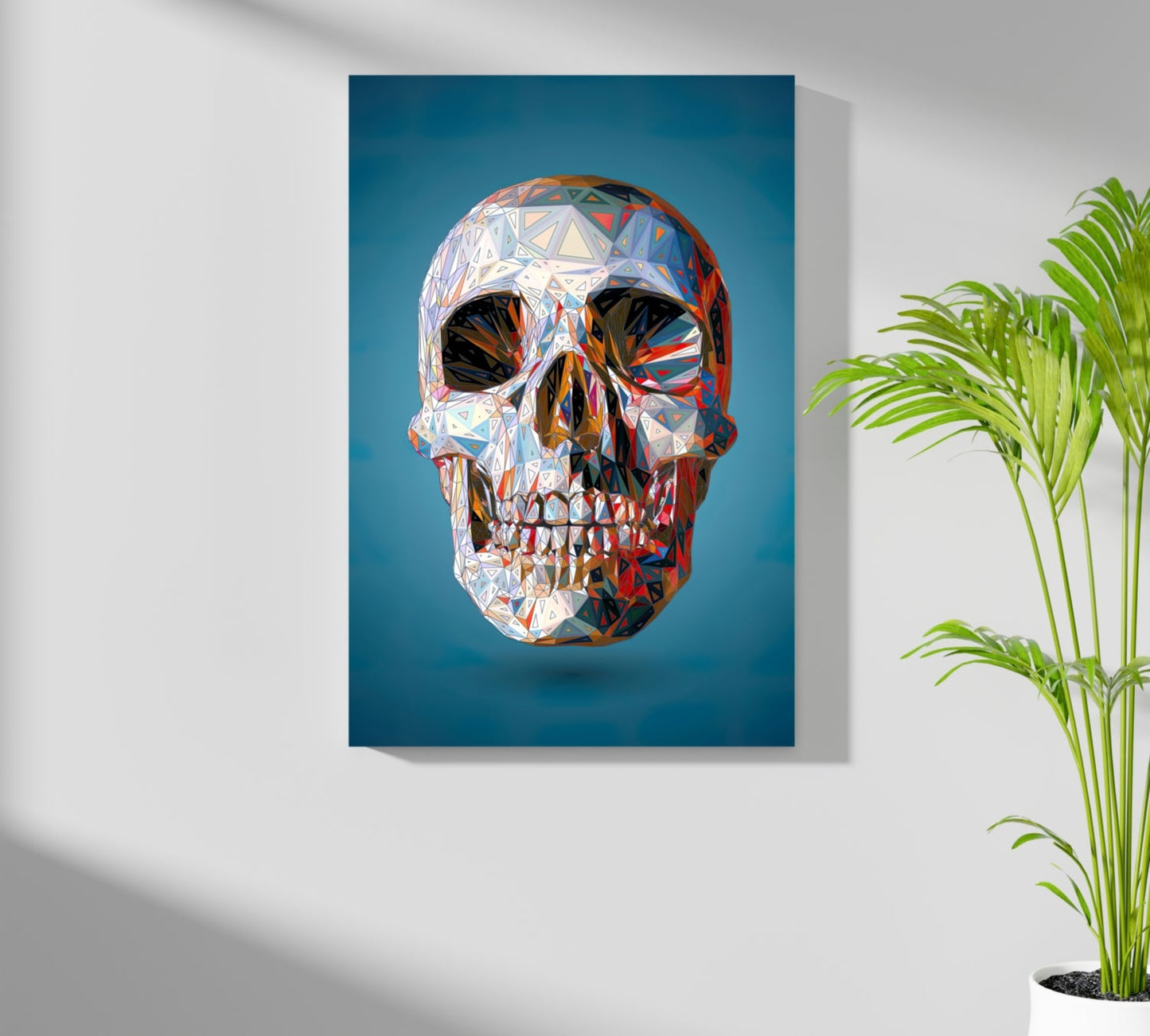 Skull Metal Wall Art