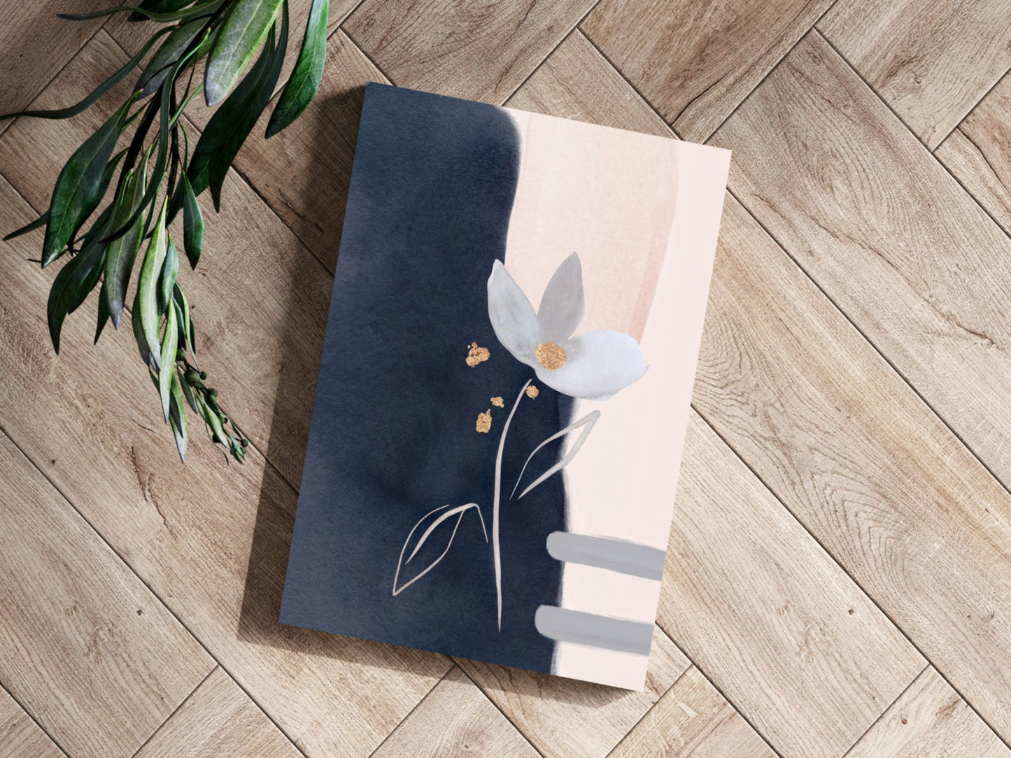 Abstract Flower Metal Wall Art