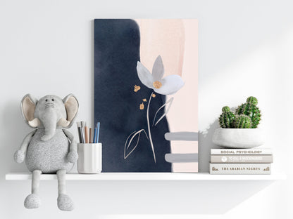 Abstract Flower Metal Wall Art