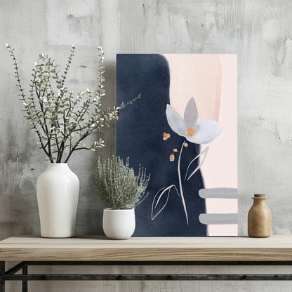Abstract Flower Metal Wall Art