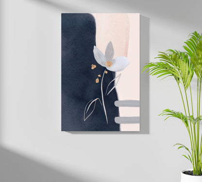 Abstract Flower Metal Wall Art