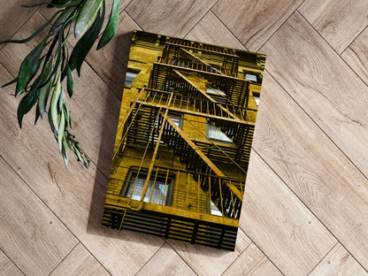 Stairs Terra Metal Wall Art