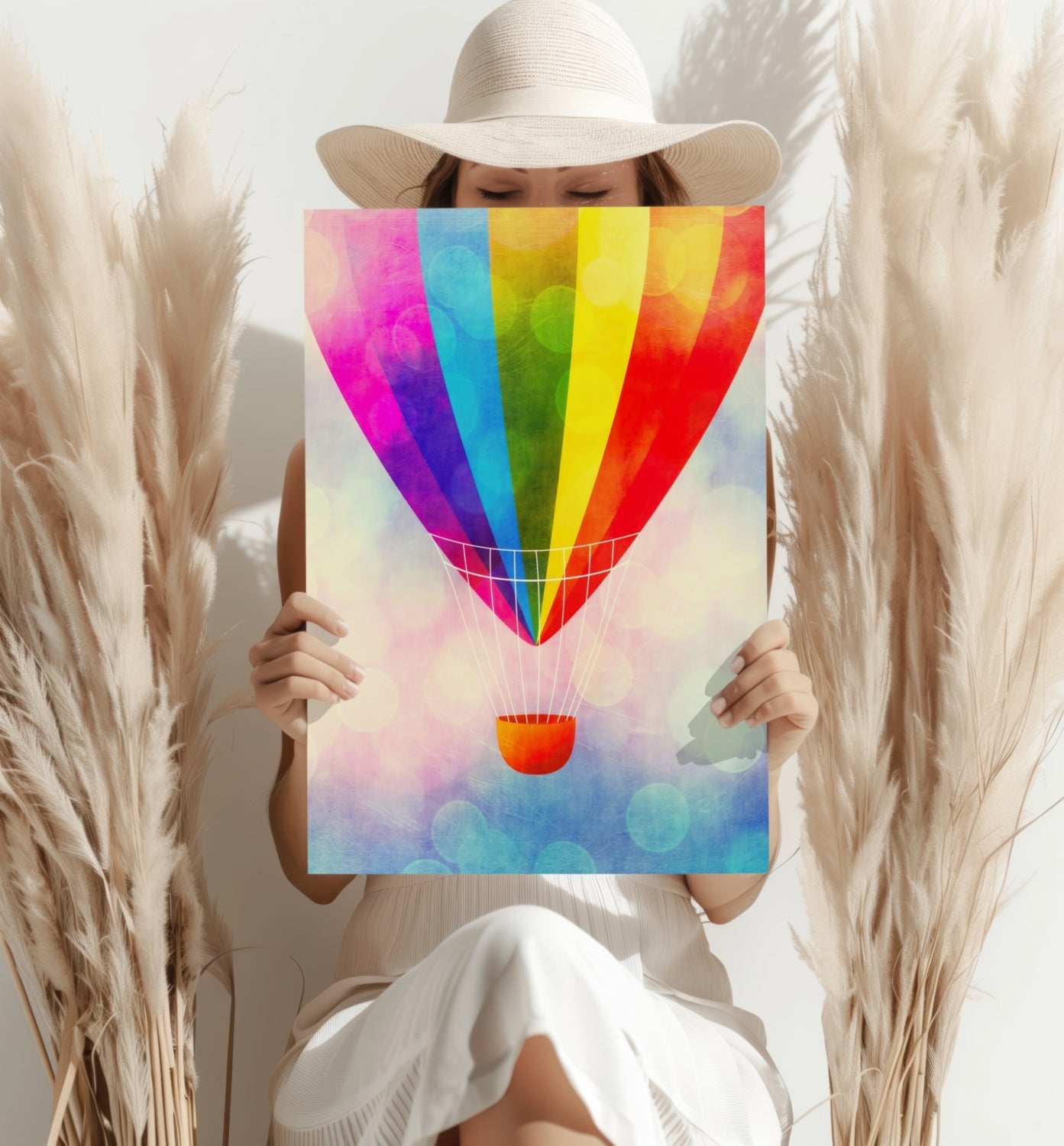 Air Balloon Metal Wall Art