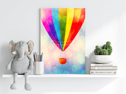 Air Balloon Metal Wall Art