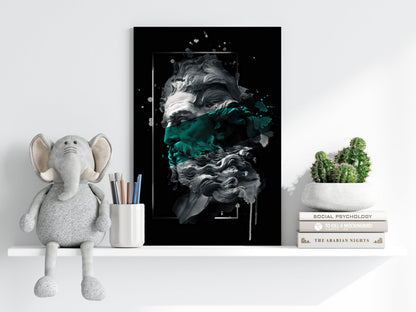 Poseidon Emerald Aluminum Print