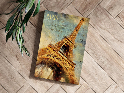 Eiffel Tower Metal Wall Art