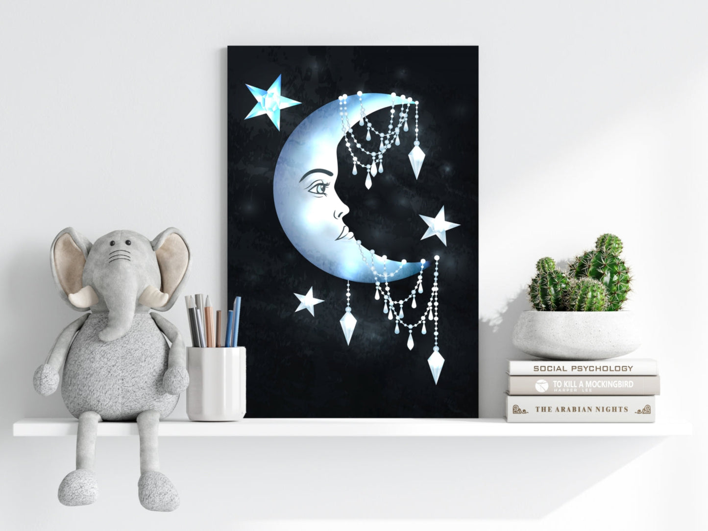Lunar Metal Wall Art