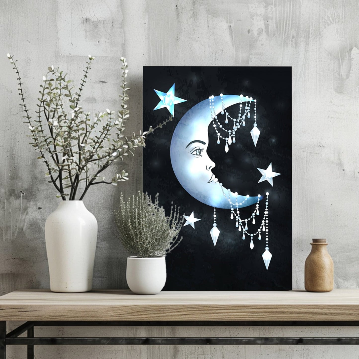 Lunar Metal Wall Art