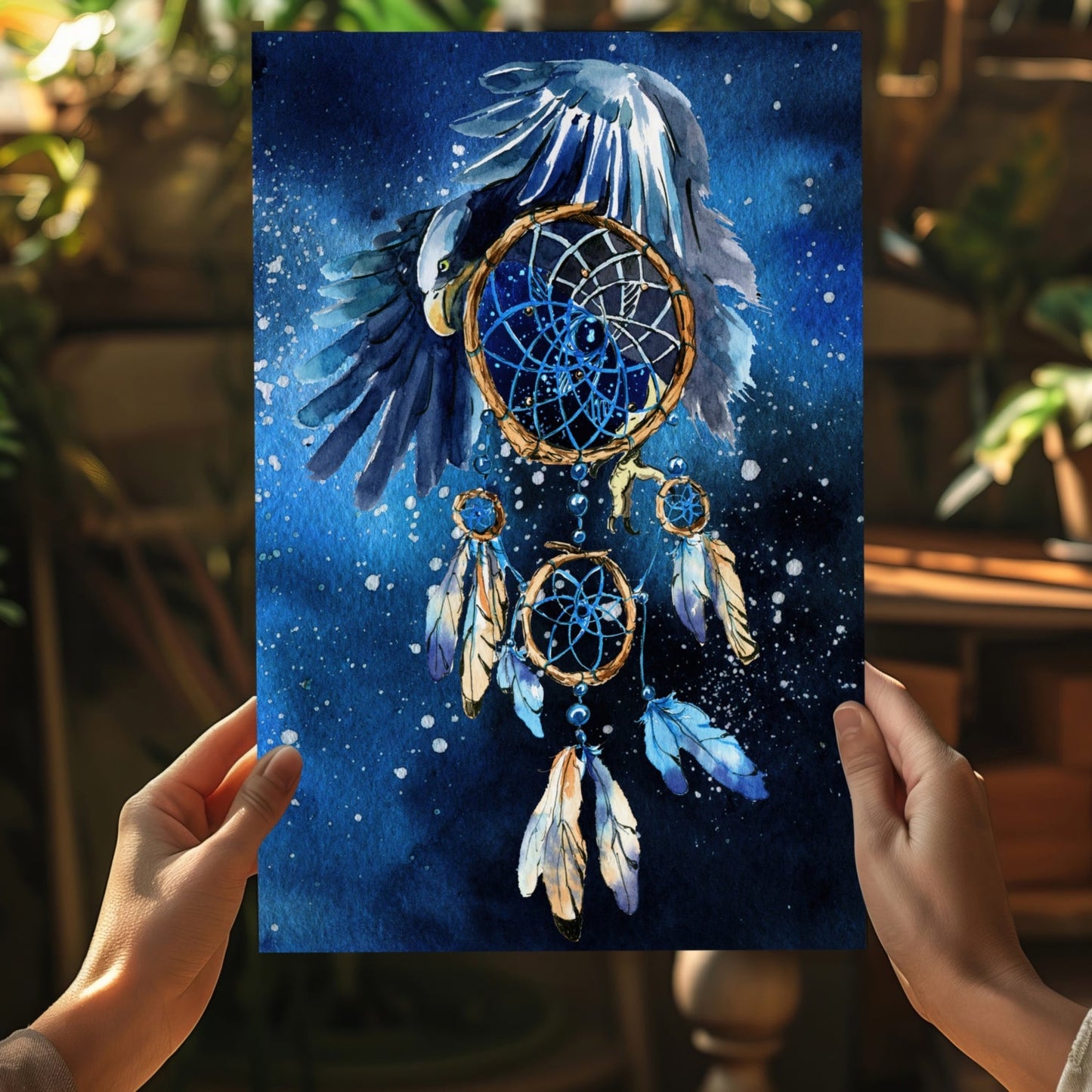 Dreamcatcher Metal Wall Art