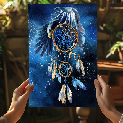 Dreamcatcher Metal Wall Art
