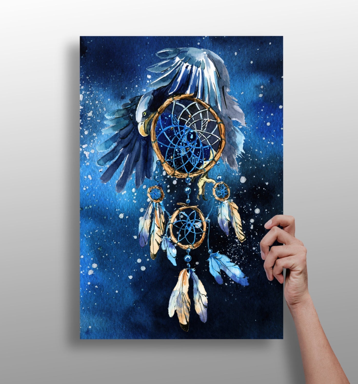 Dreamcatcher Metal Wall Art