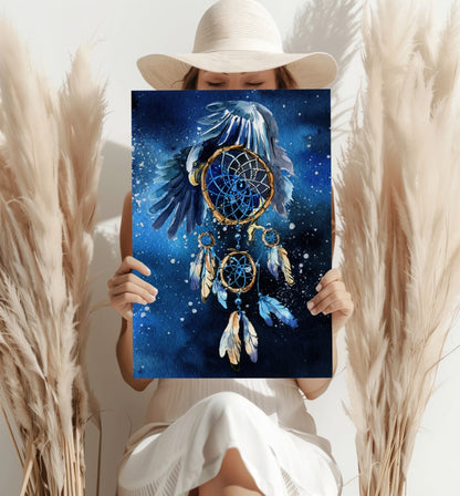 Dreamcatcher Metal Wall Art